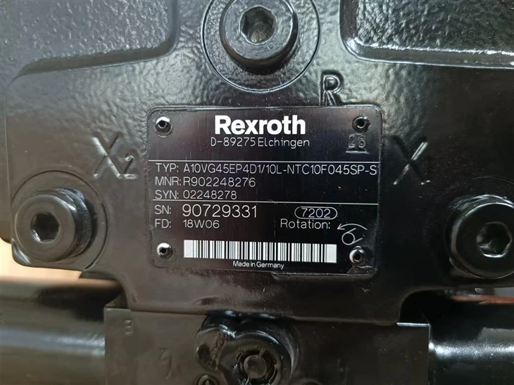 A10VG45EP4D1/10L-NTC10F045SP-S R90729331 Hydraulic Motor For Original Rexroth Rotary Drilling Rig